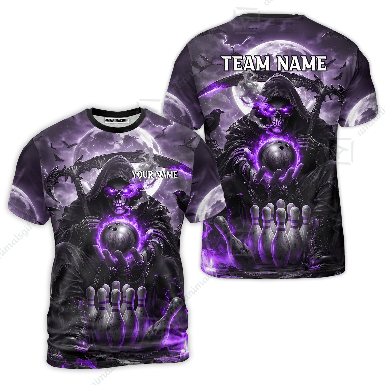 T-Shirt||Purple