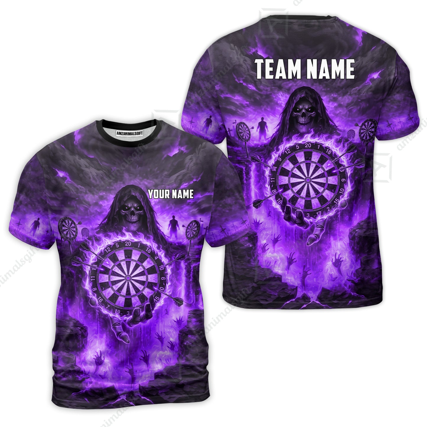 T-Shirt||Purple