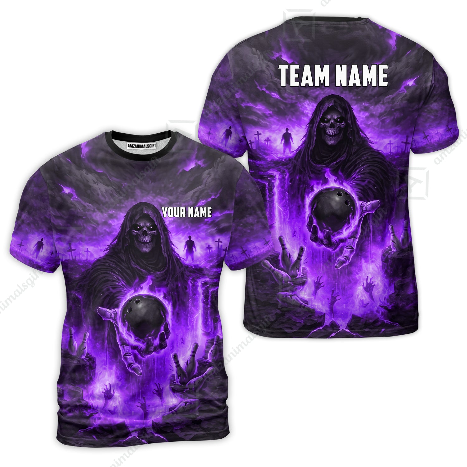 T-Shirt||Purple