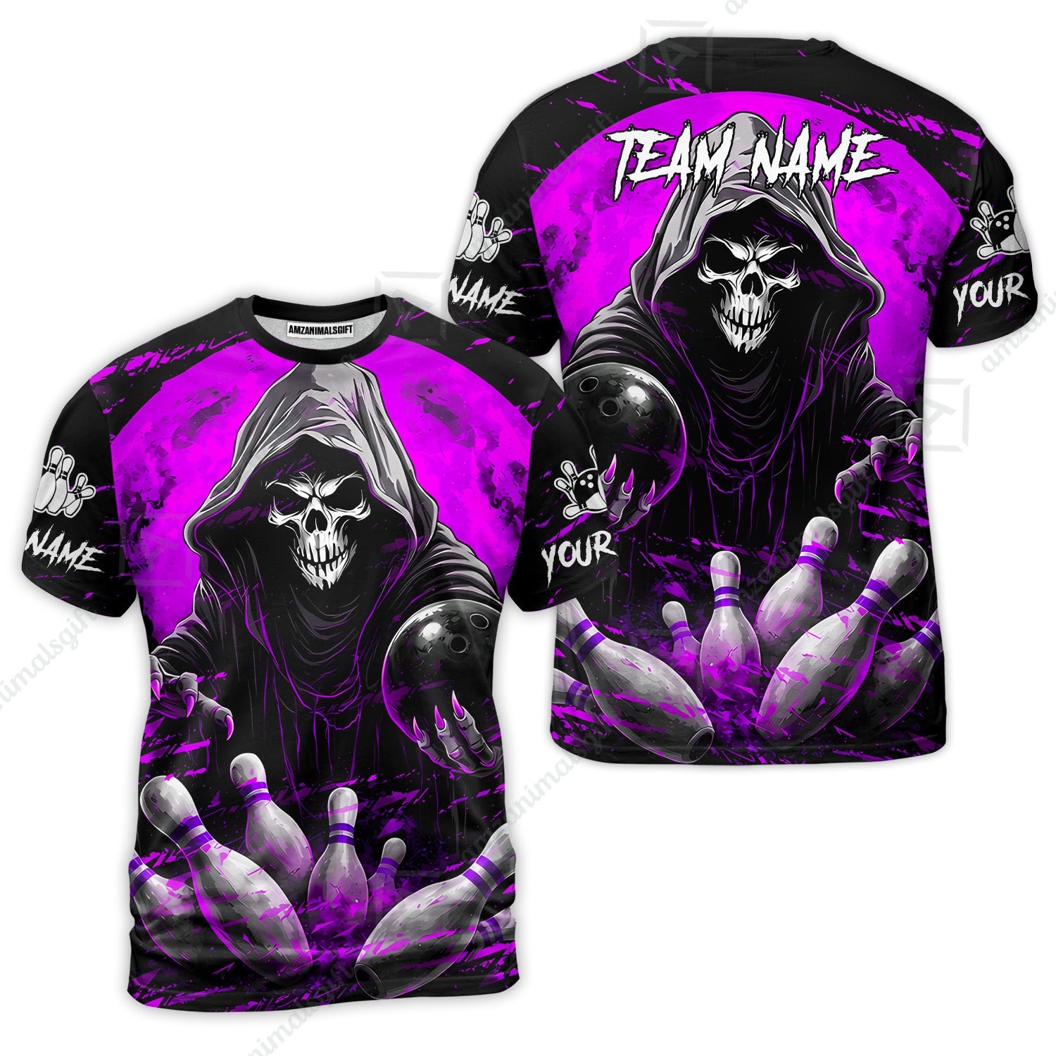 T-Shirt||Purple
