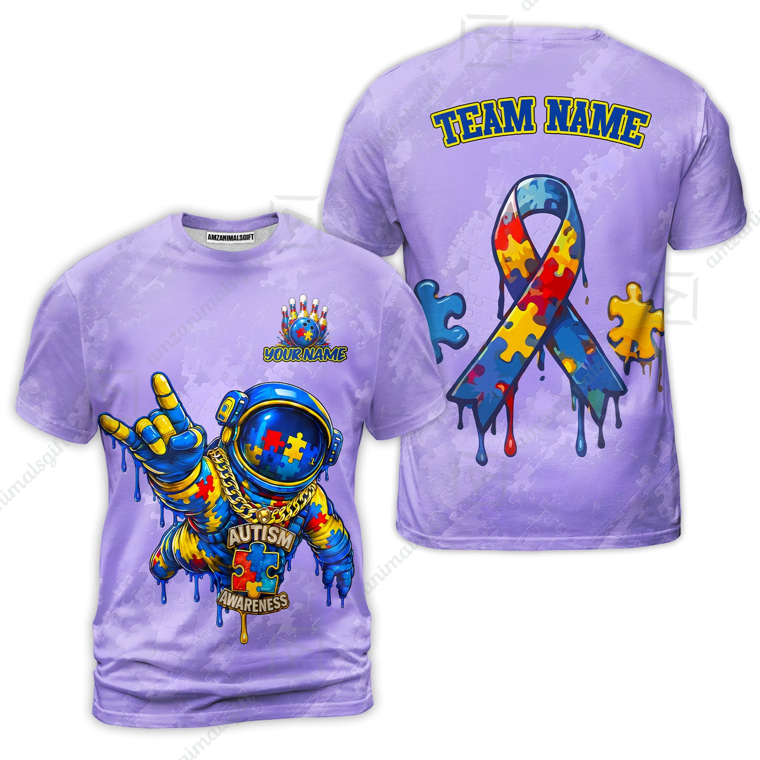 T-Shirt||Purple