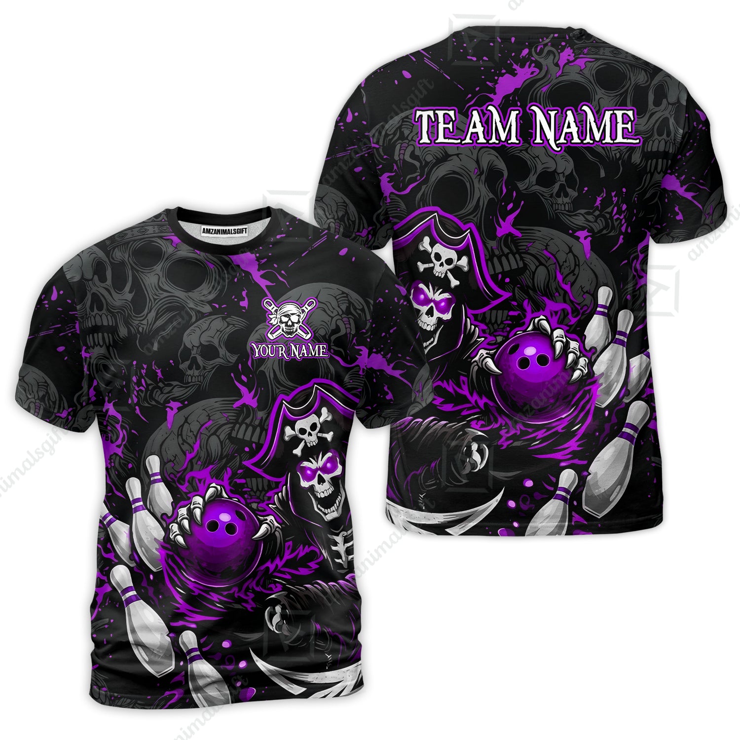 T-Shirt||Purple
