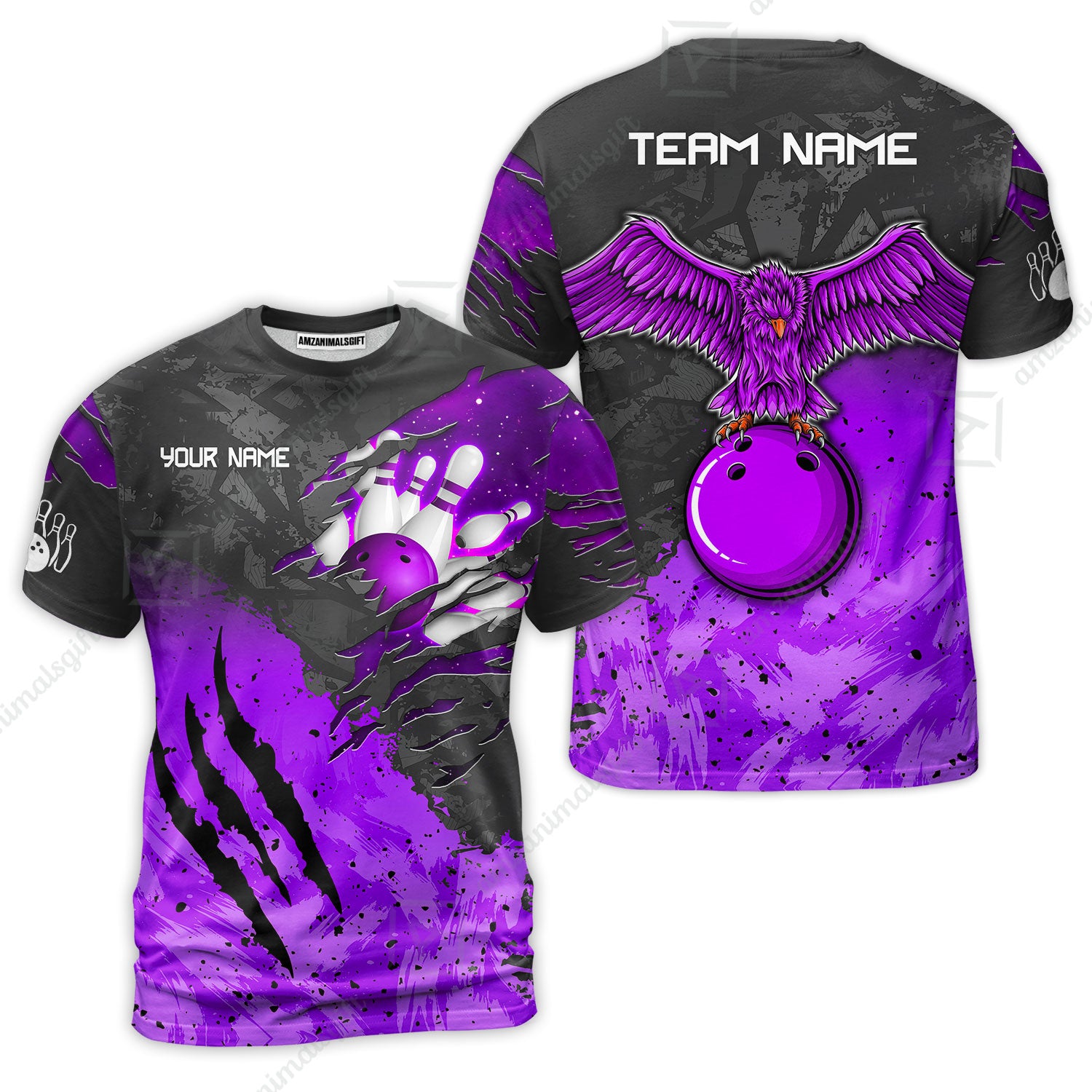 T-Shirt||Purple