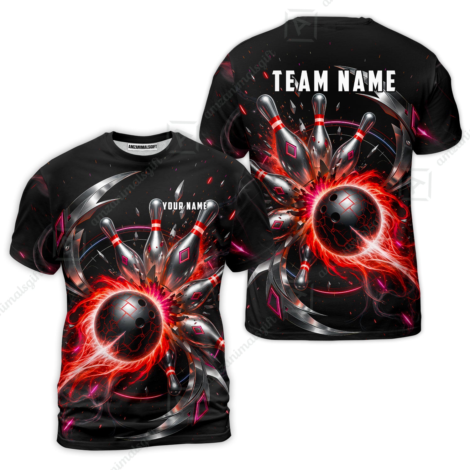 T-Shirt||Red
