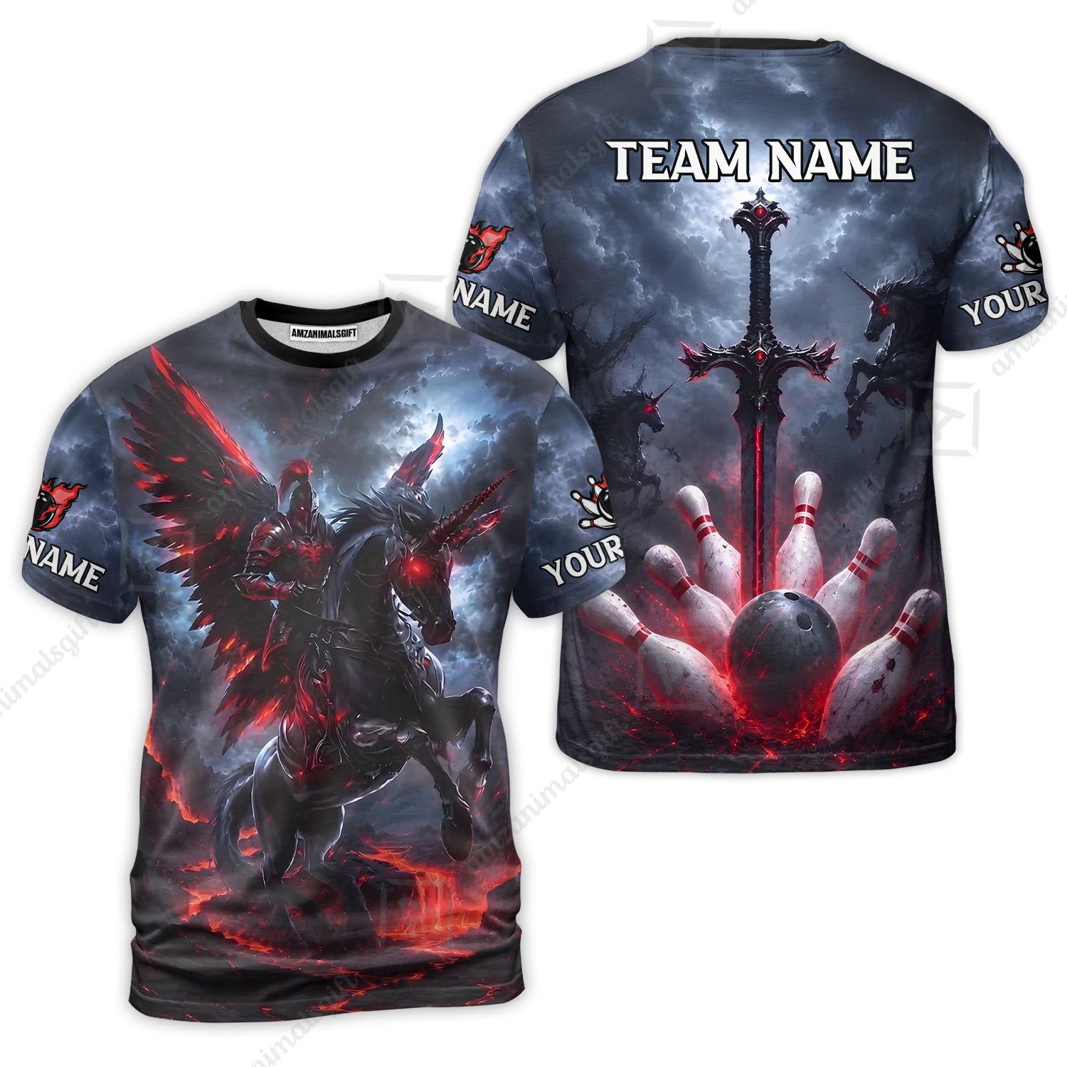 T-Shirt||Red