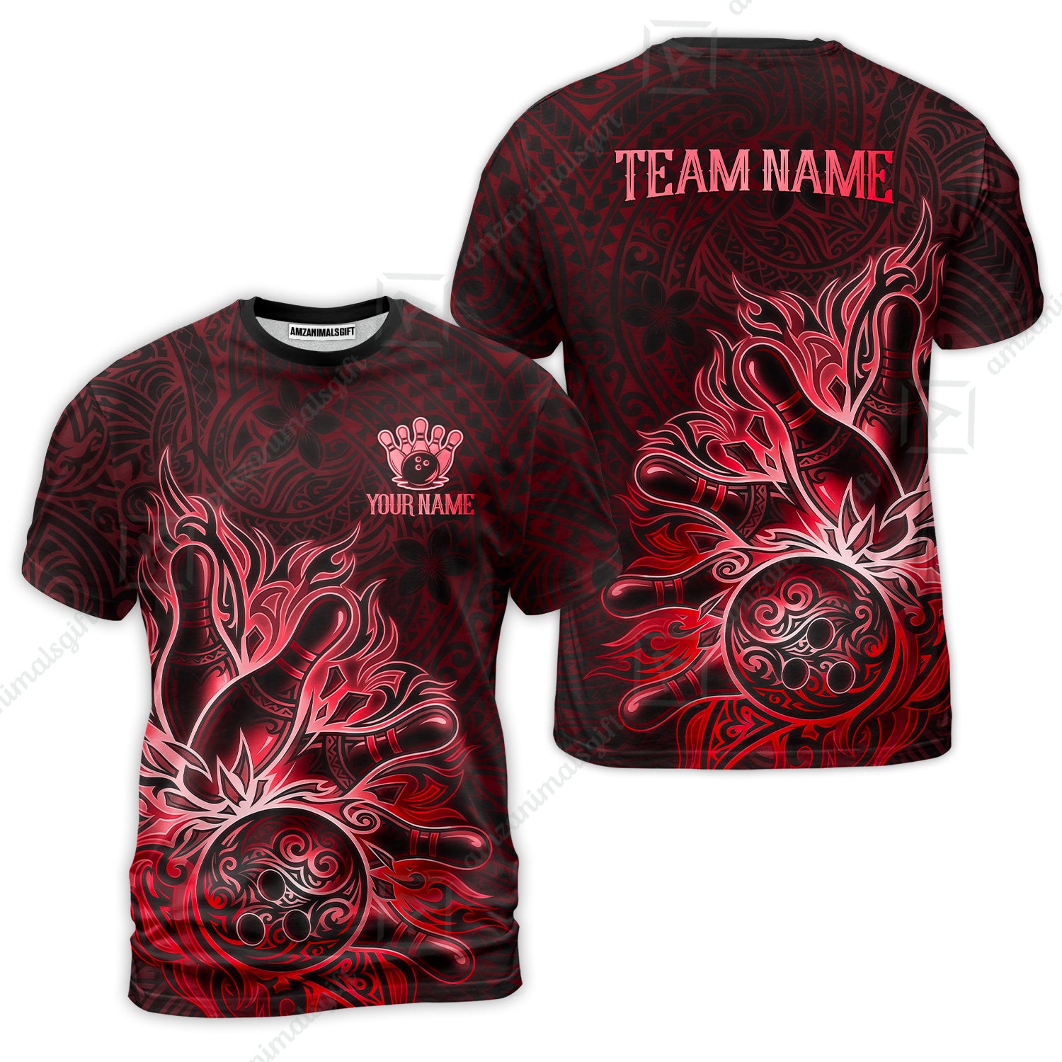 T-Shirt||Red