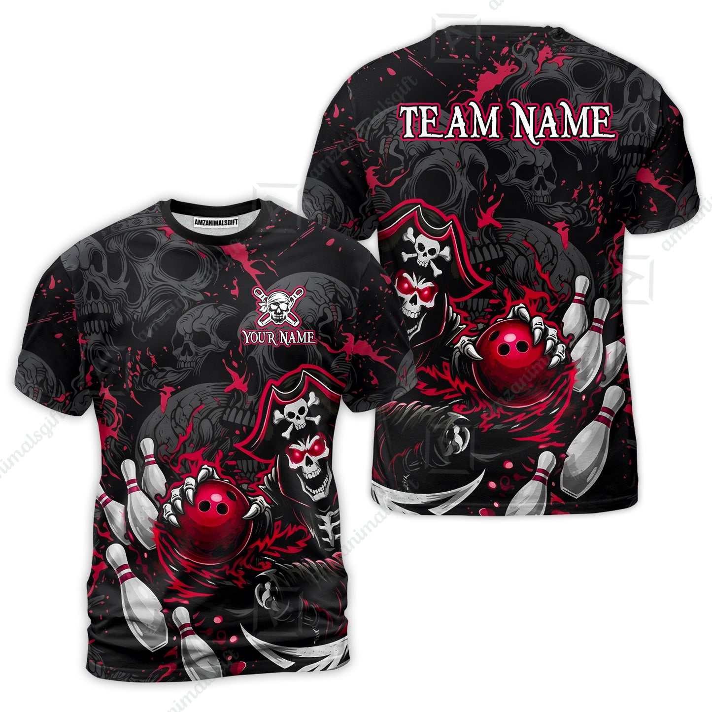 T-Shirt||Red