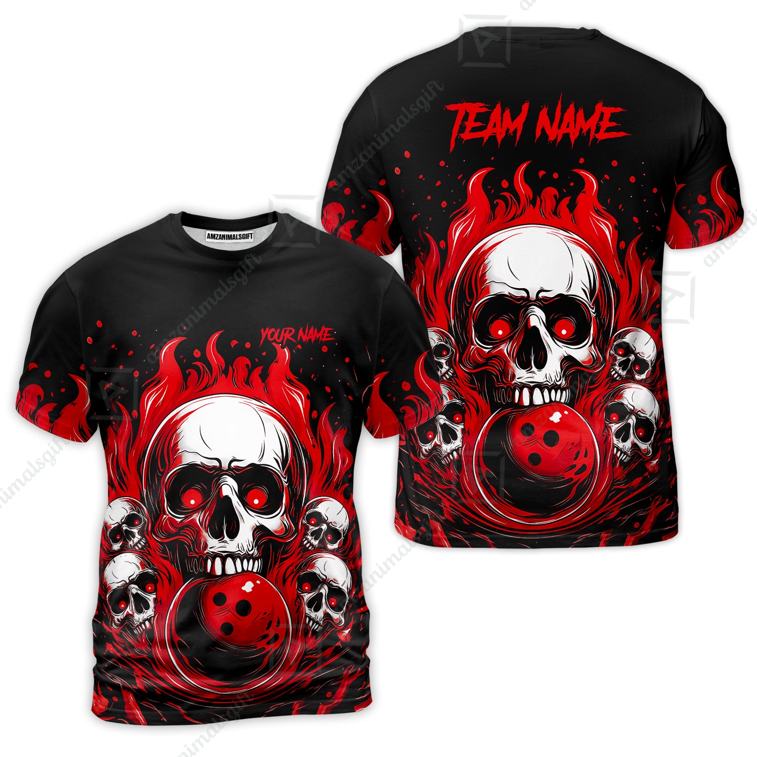 T-Shirt||Red