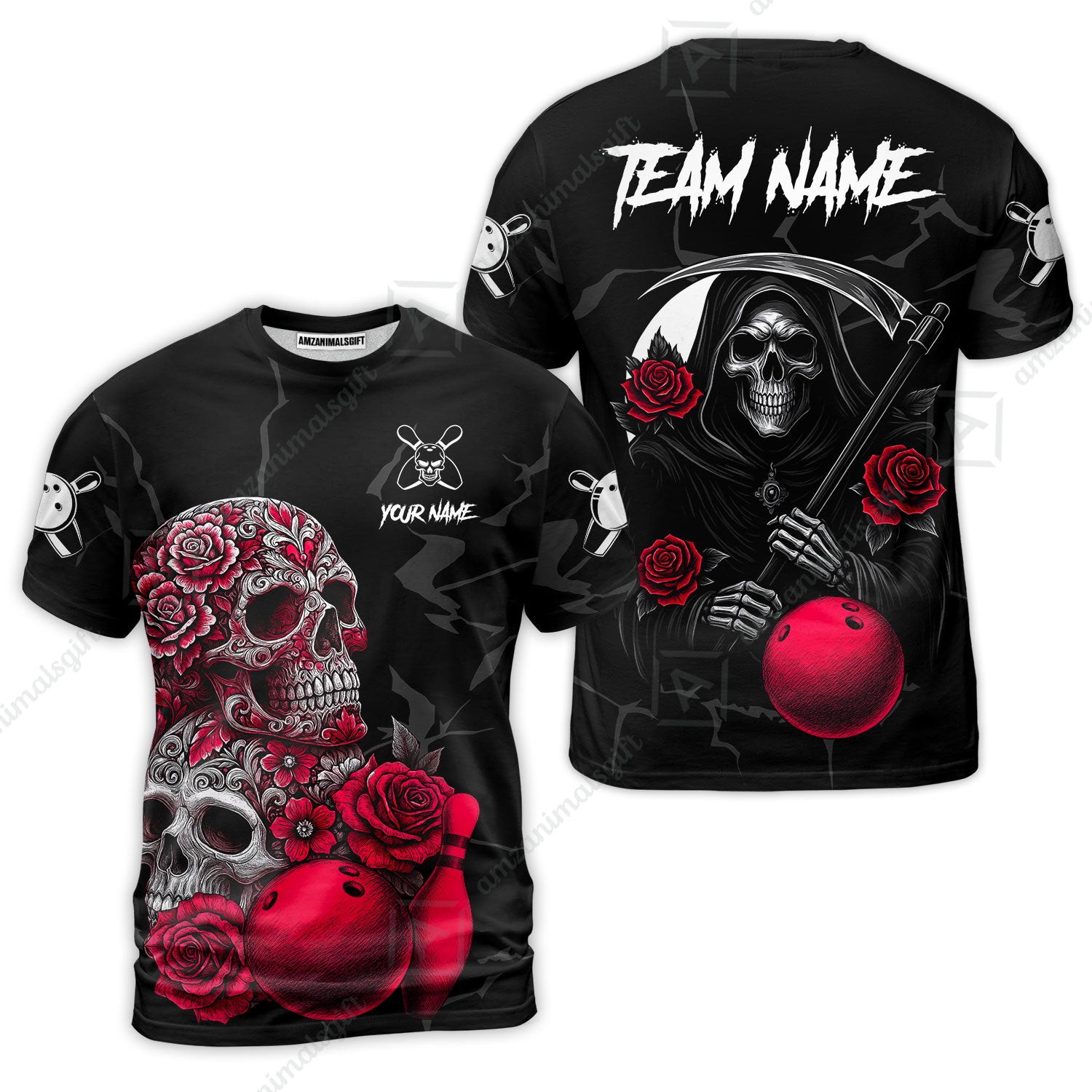 T-Shirt||Red