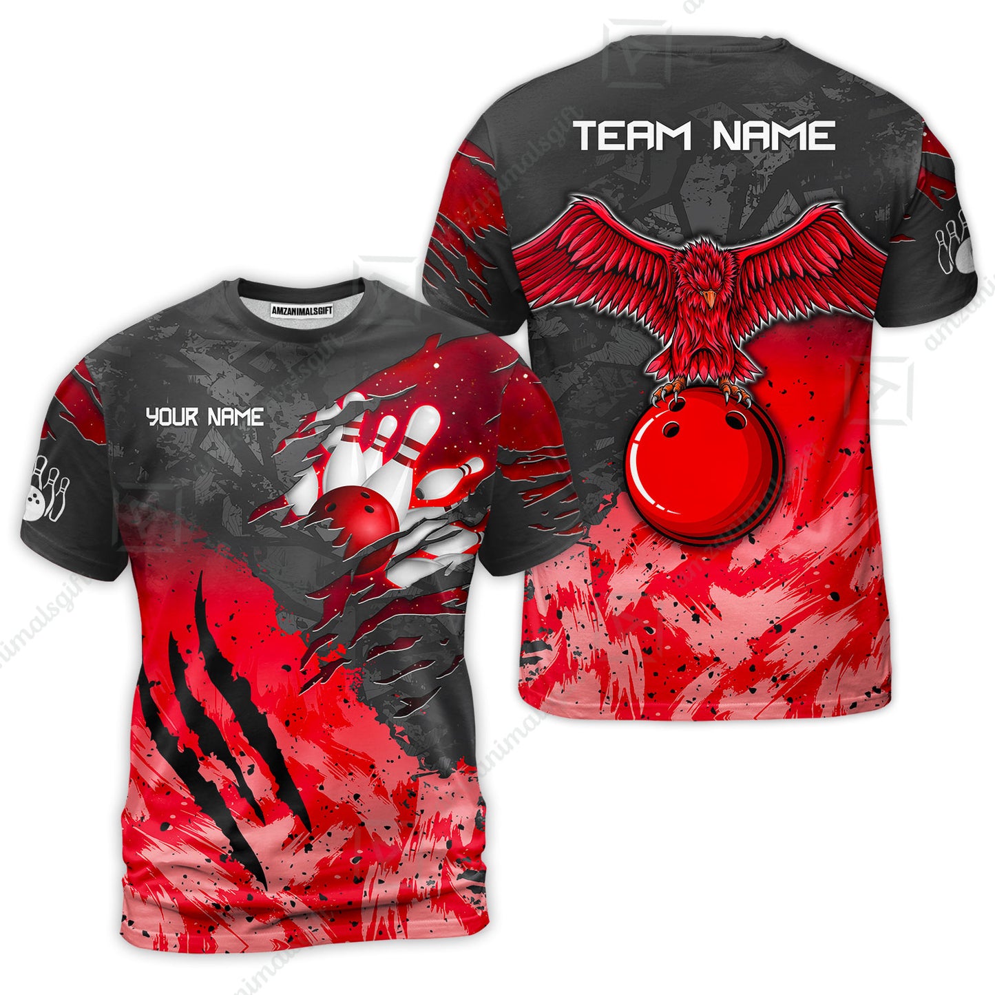 T-Shirt||Red