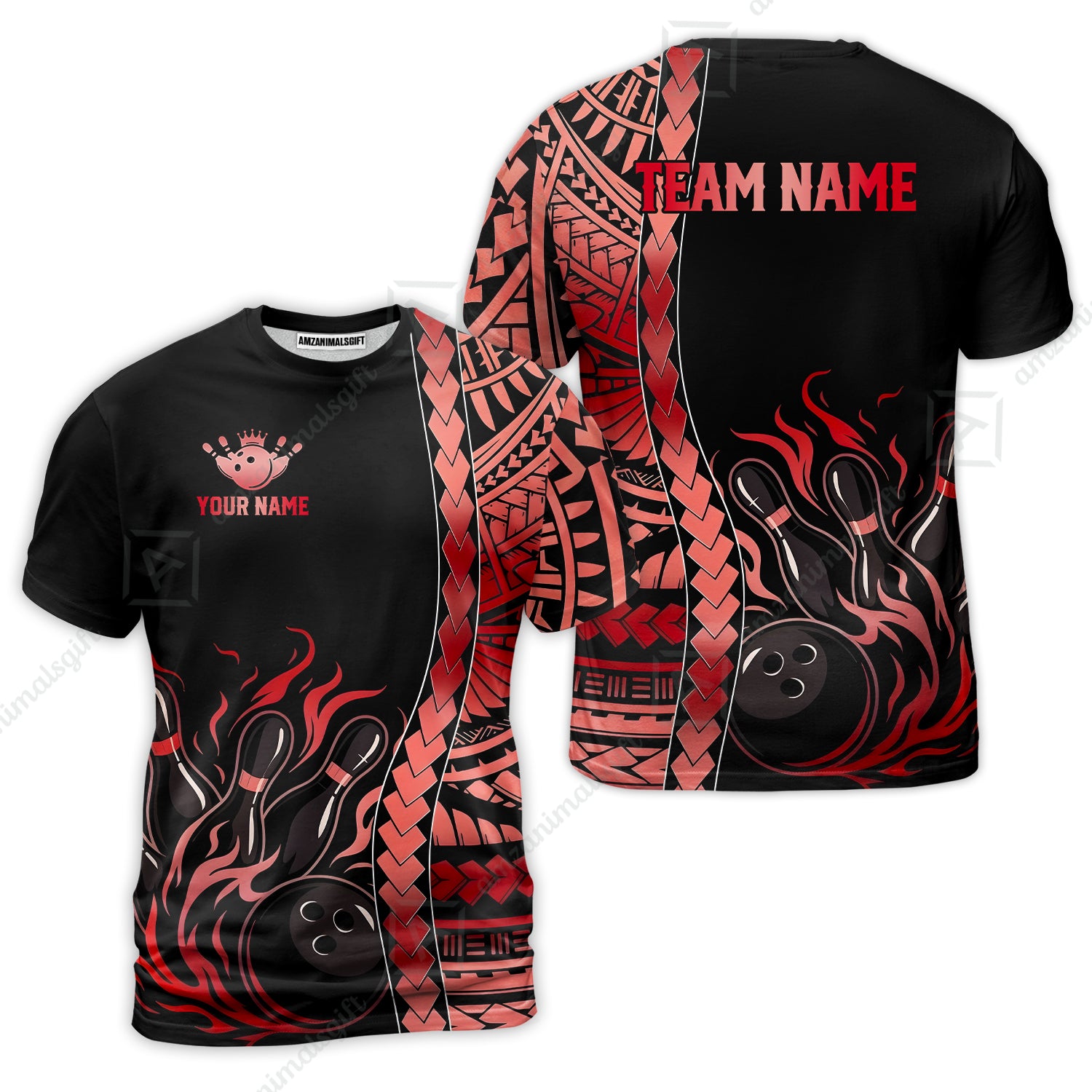 T-Shirt||Red