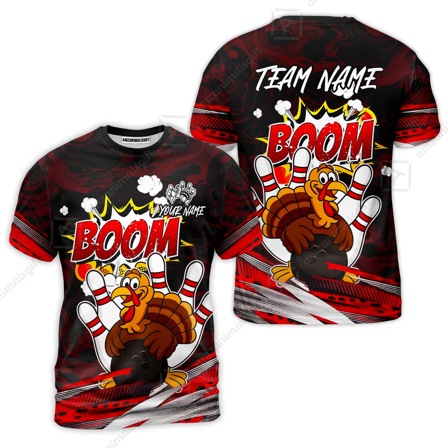 T-Shirt||Red