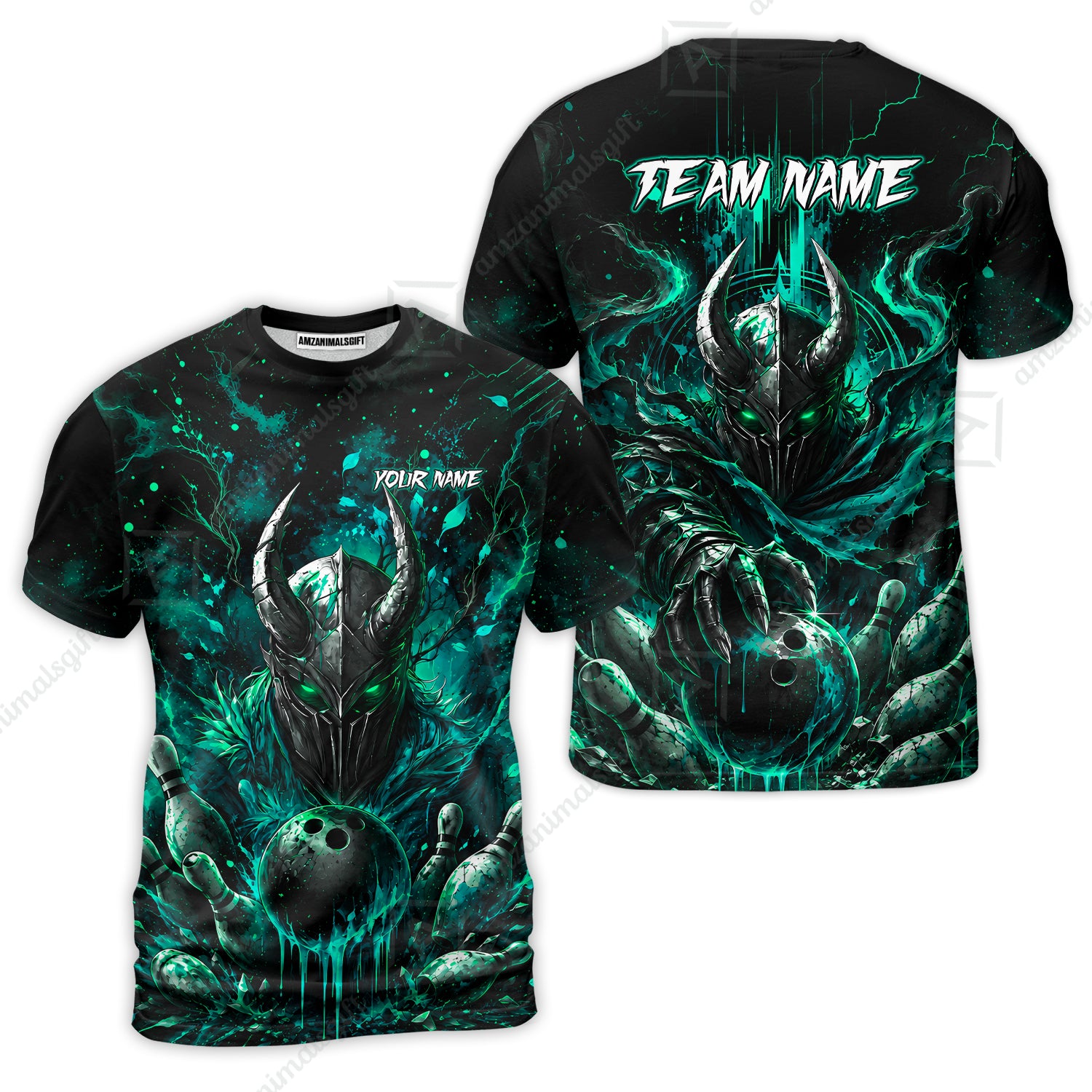 T-Shirt||Turquoise