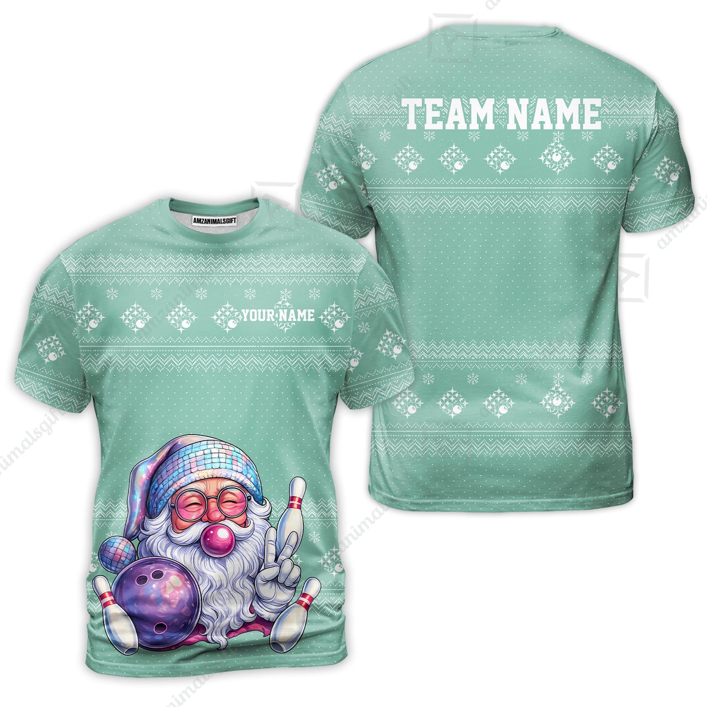 T-Shirt||Turquoise