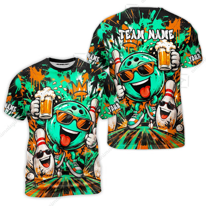 T-Shirt||Turquoise