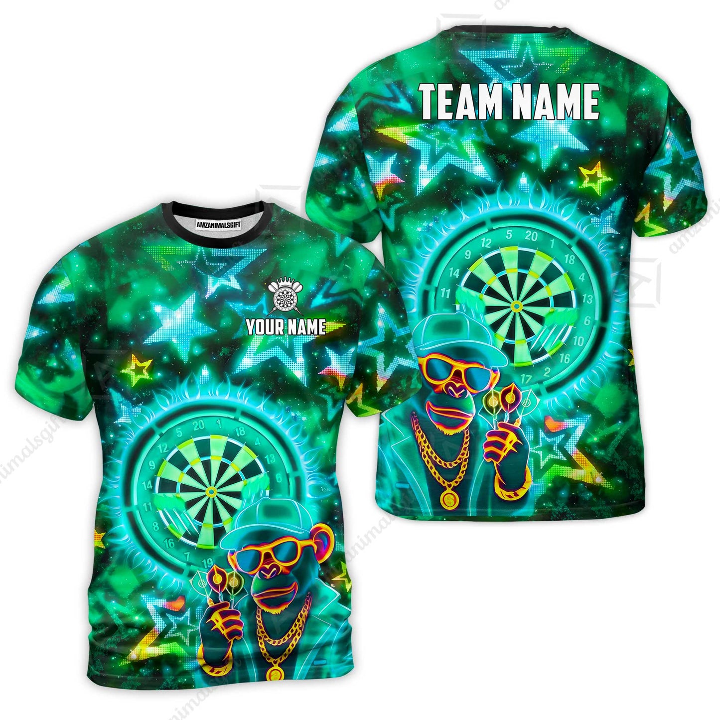 T-Shirt||Turquoise
