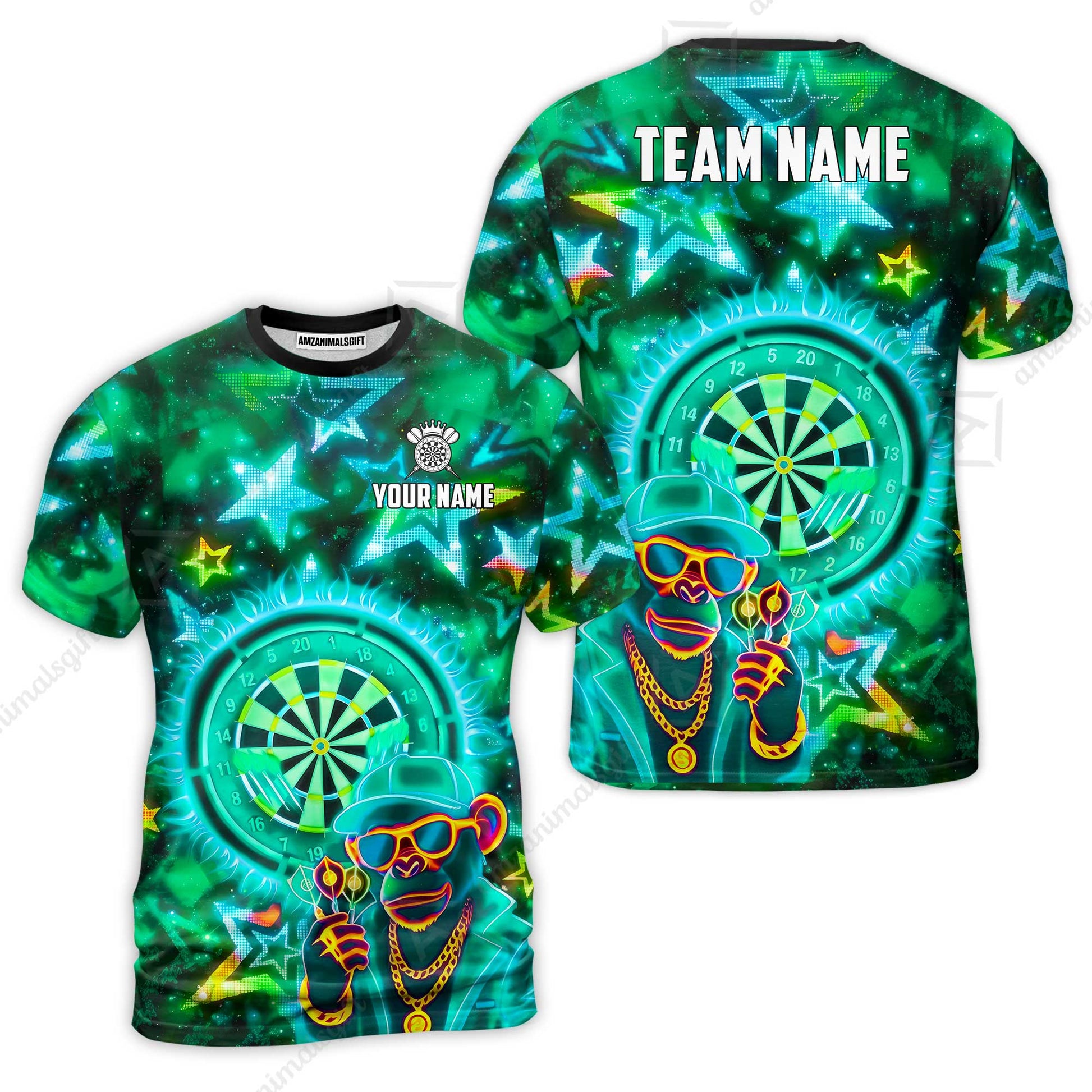 T-Shirt||Turquoise