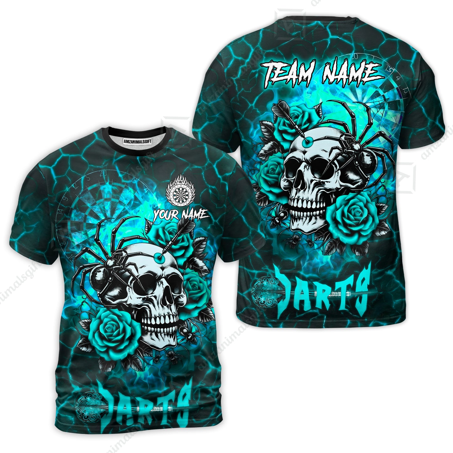 T-Shirt||Turquoise
