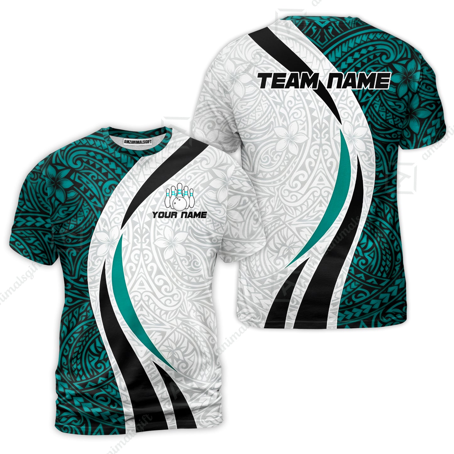 T-Shirt||Turquoise