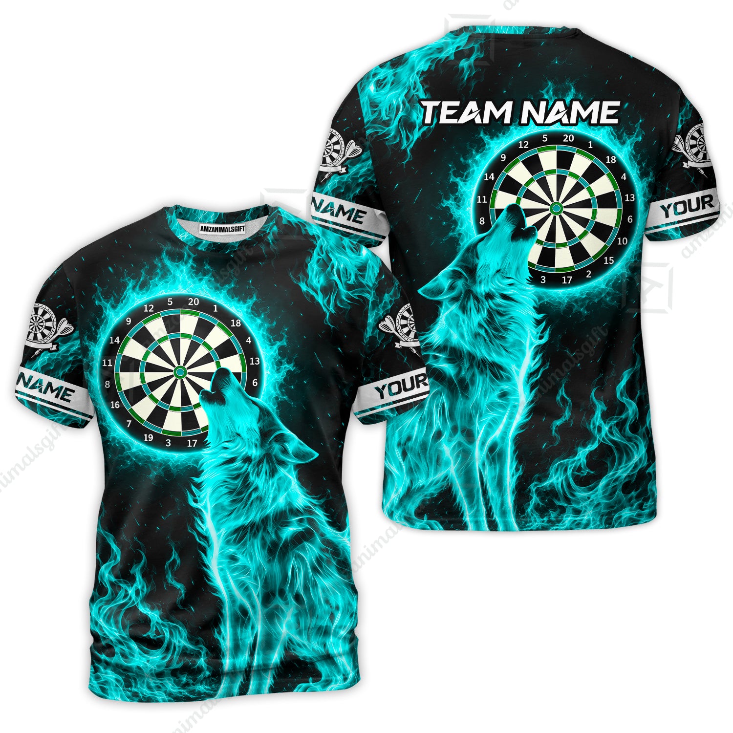 T-Shirt||Turquoise