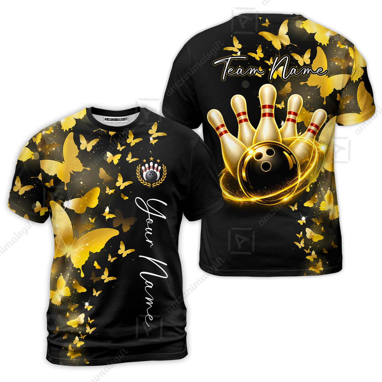 T-Shirt||Yellow