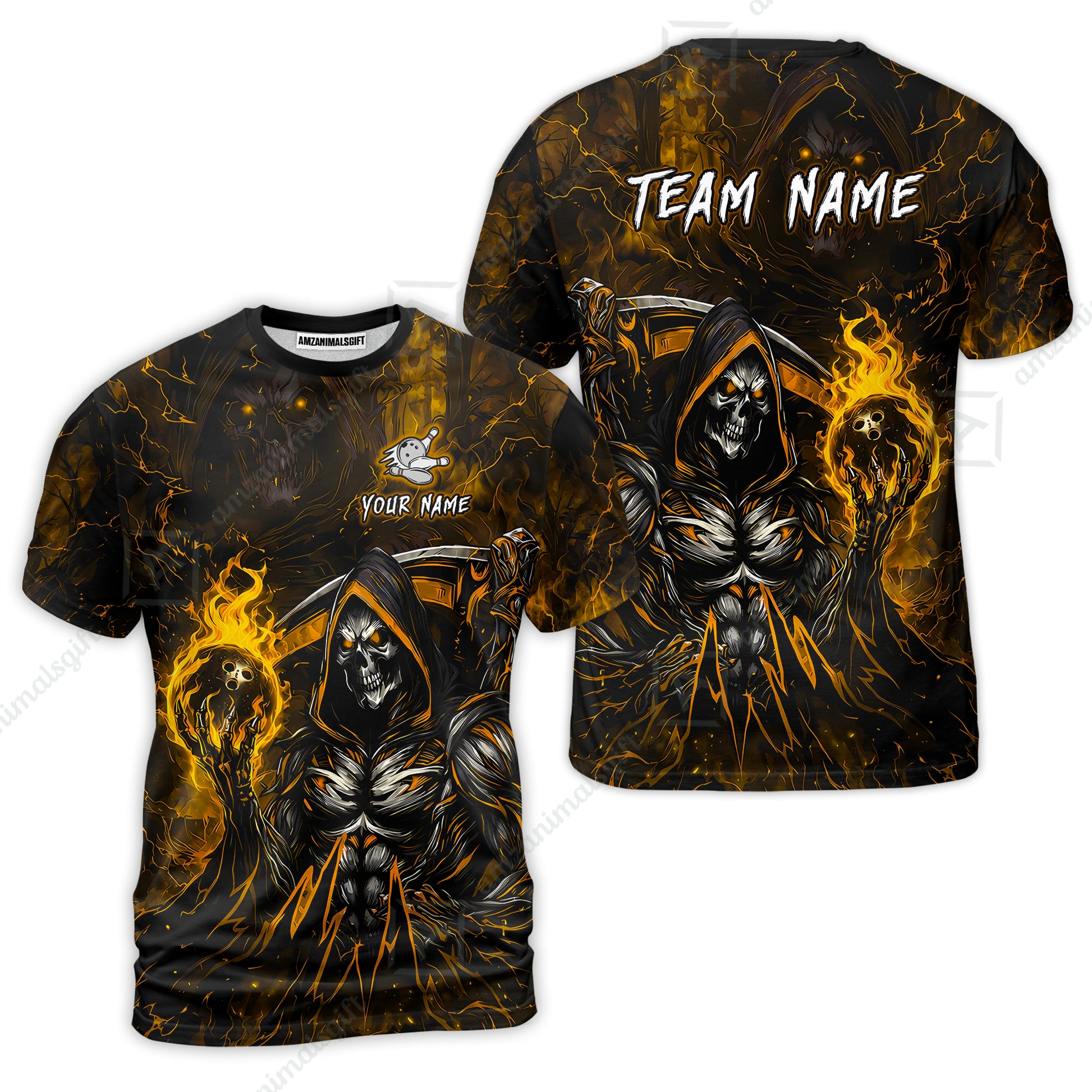 T-Shirt||Yellow