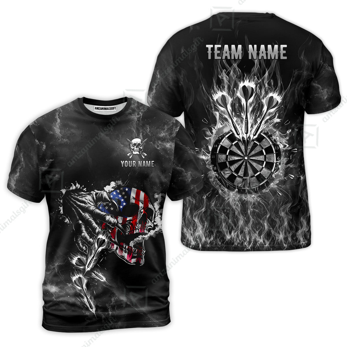 T-Shirt||Black