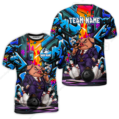 T-Shirt||Blue