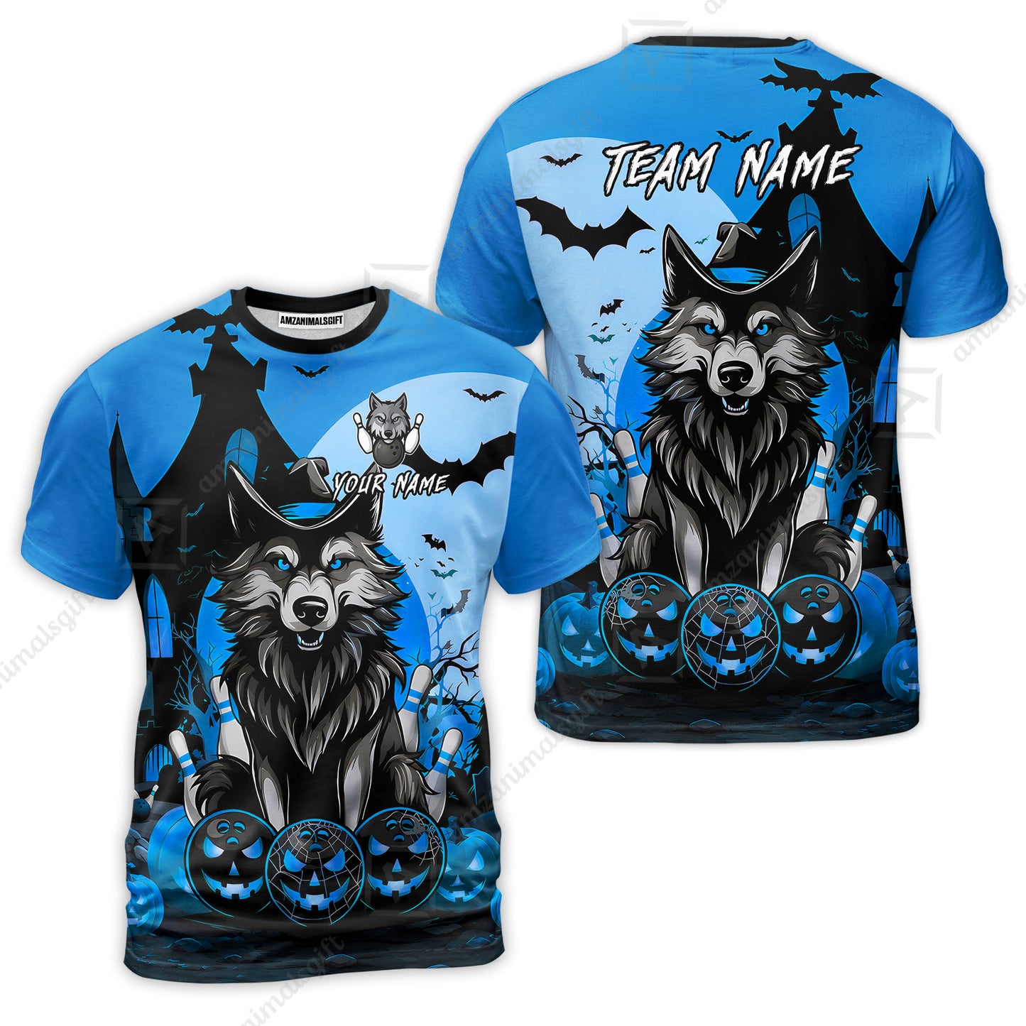 T-Shirt||Blue