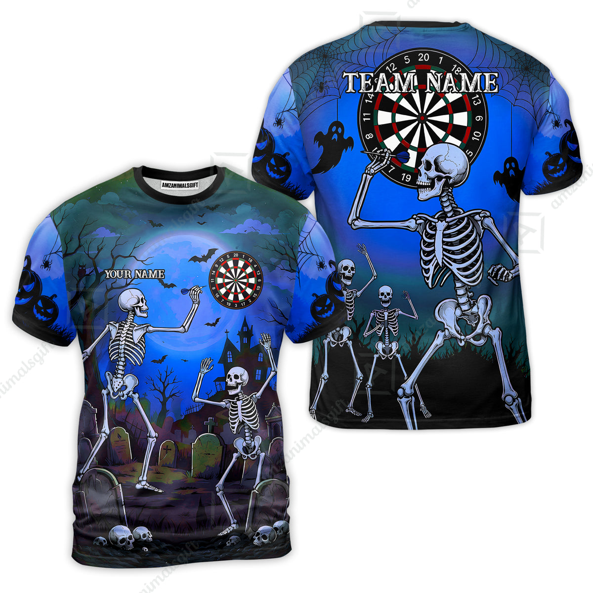 T-Shirt||Blue