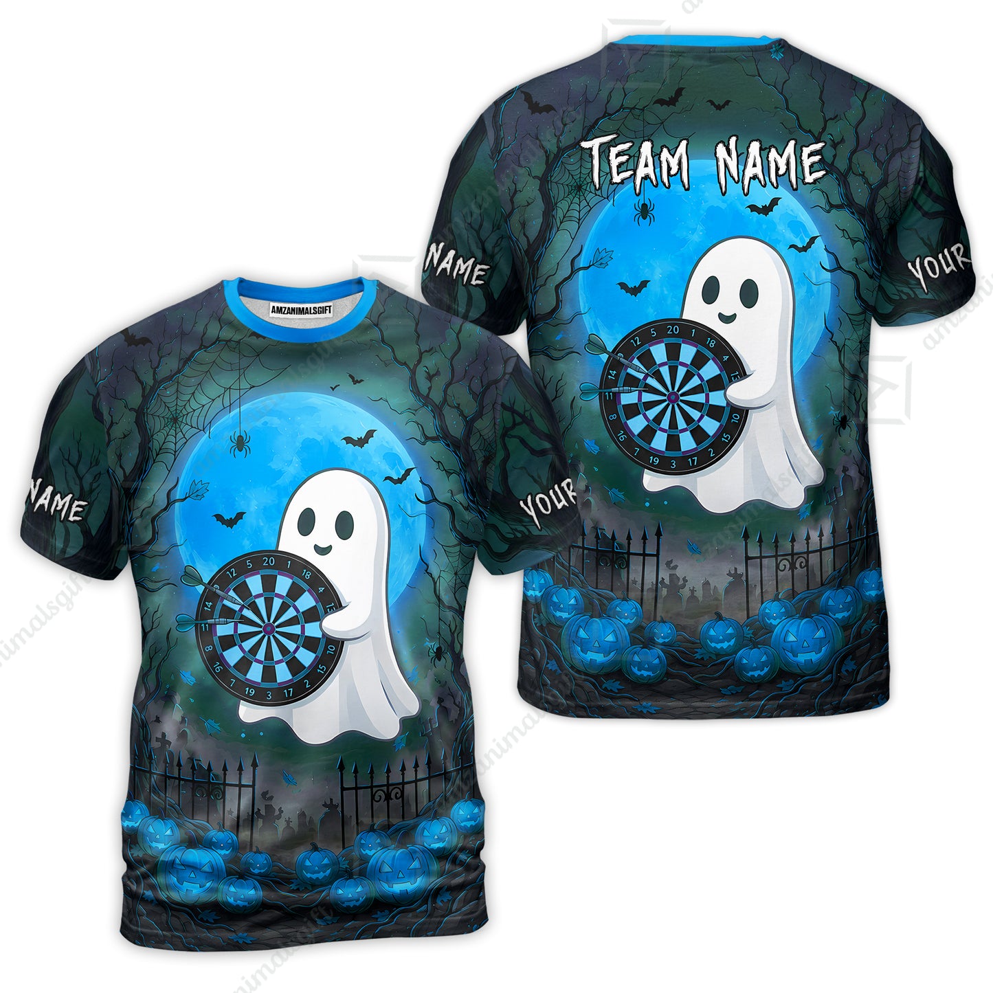 T-Shirt||Blue