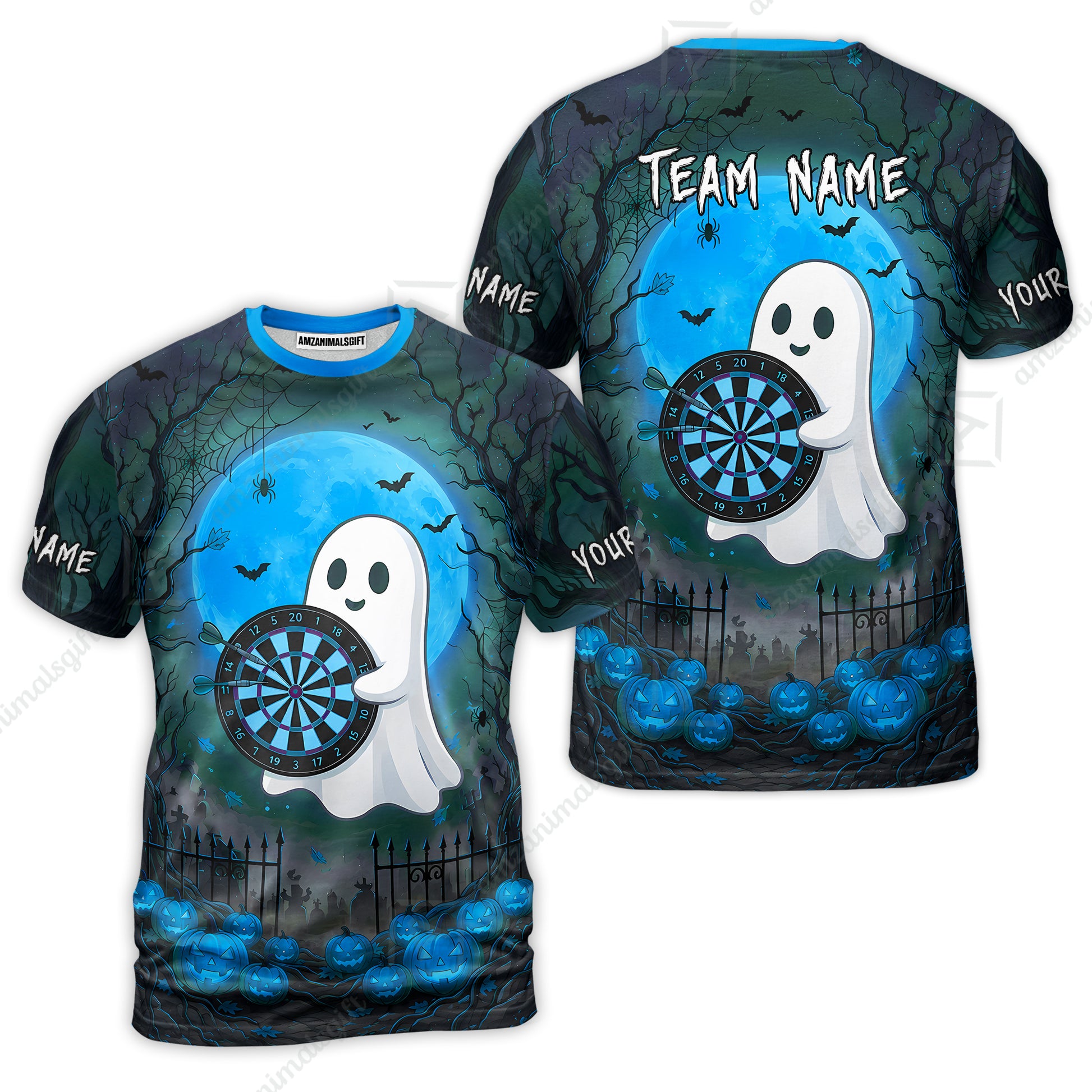 T-Shirt||Blue