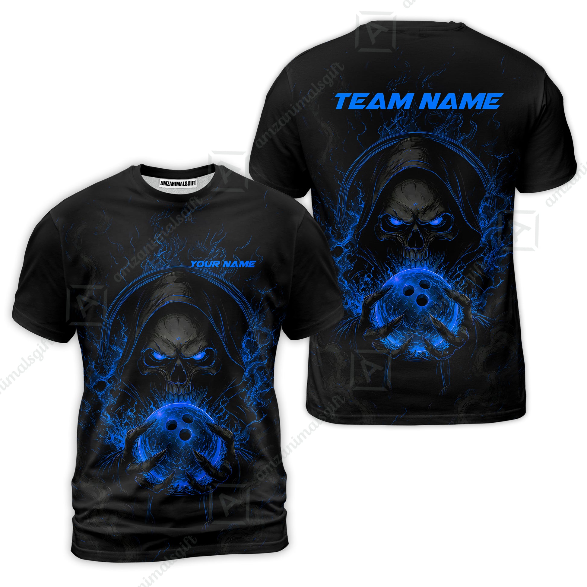 T-Shirt||Blue