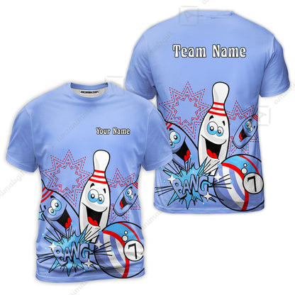 T-Shirt||Blue