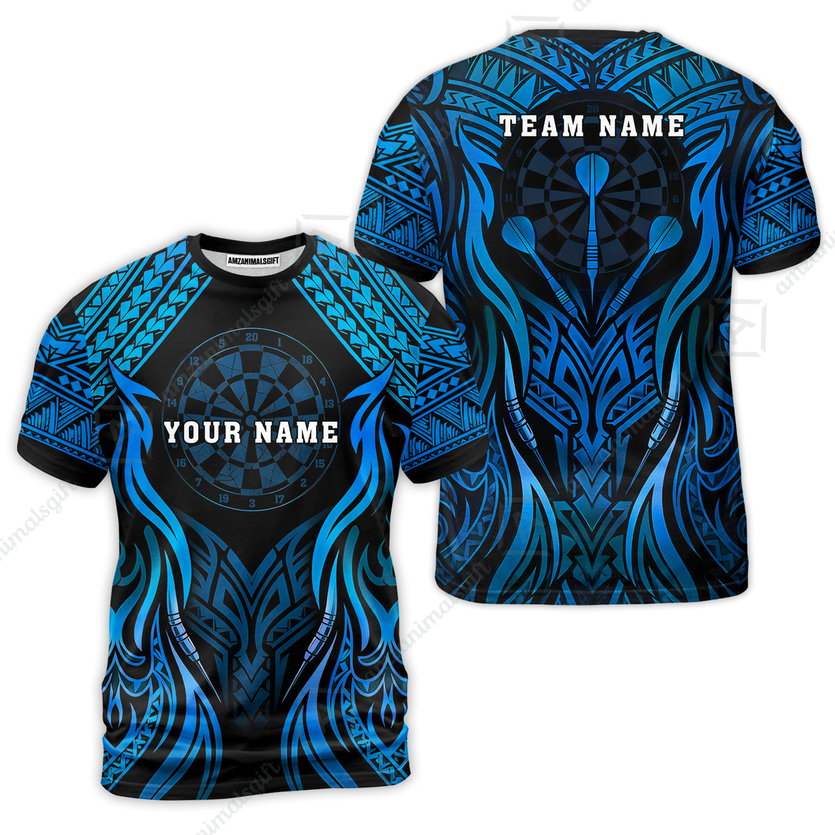 T-Shirt||Blue