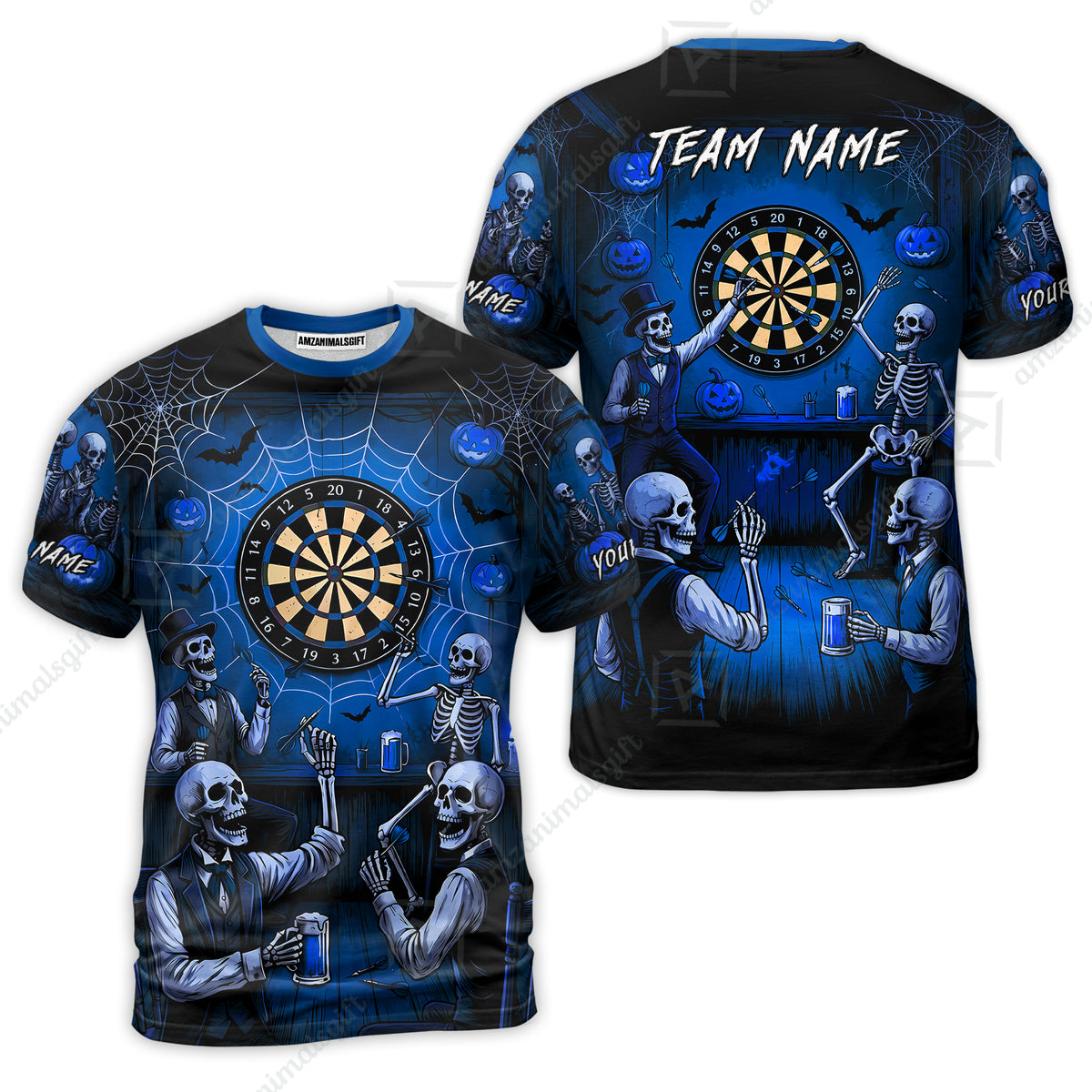 T-Shirt||Blue