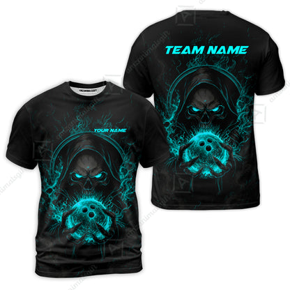 T-Shirt||Cyan