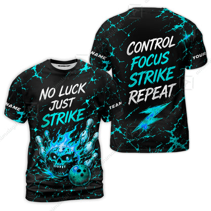 T-Shirt||Cyan