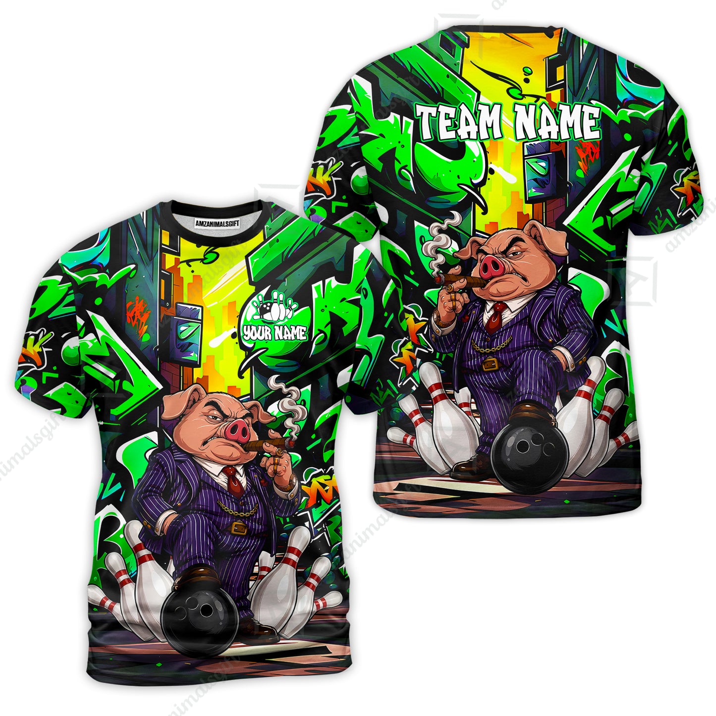 T-Shirt||Green