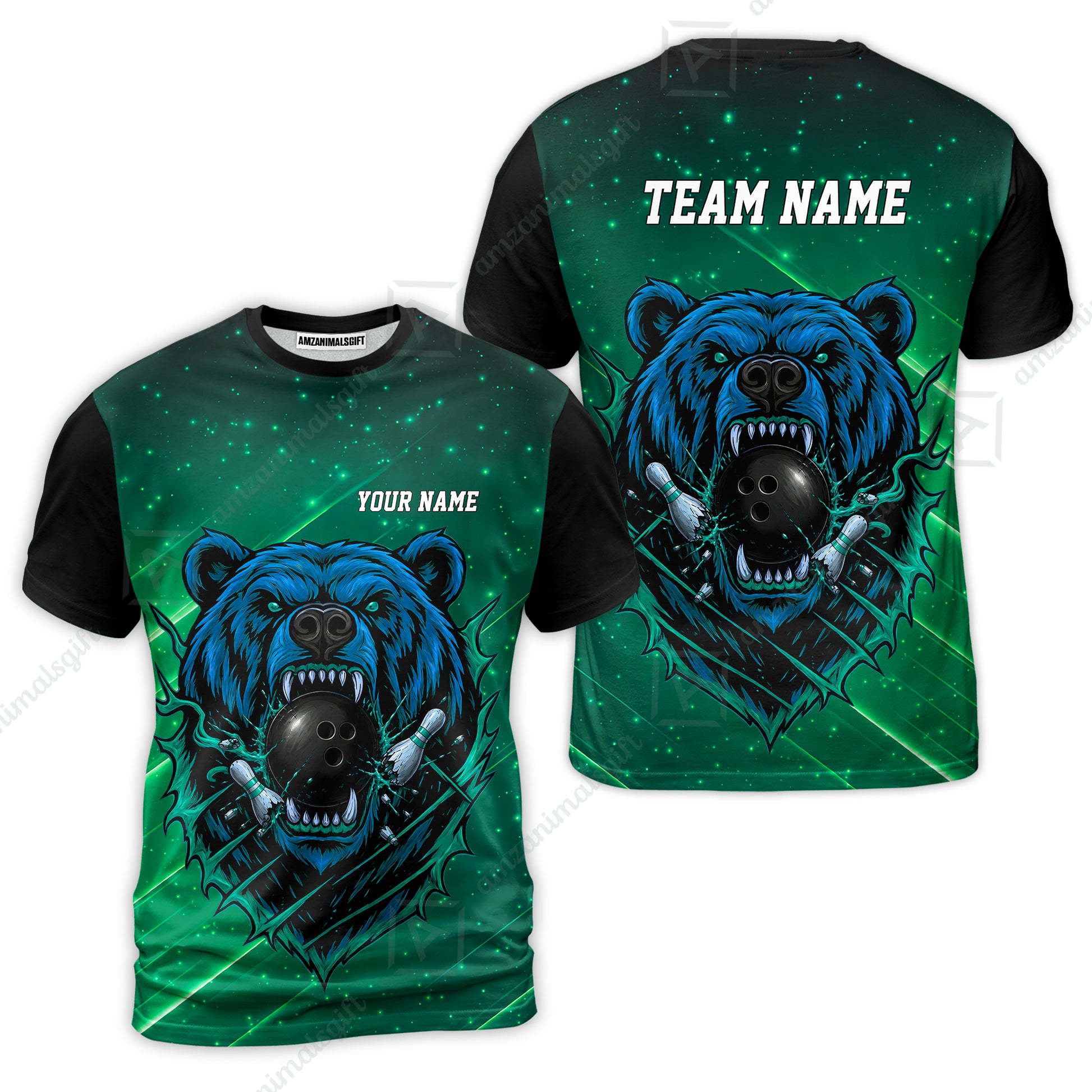 T-Shirt||Green