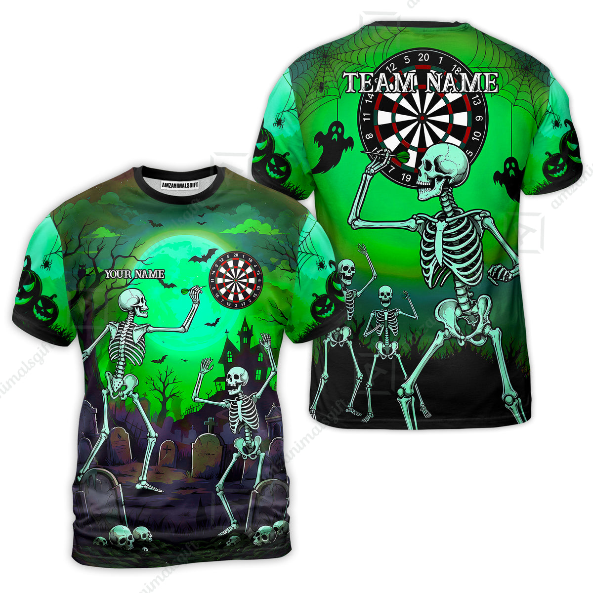 T-Shirt||Green