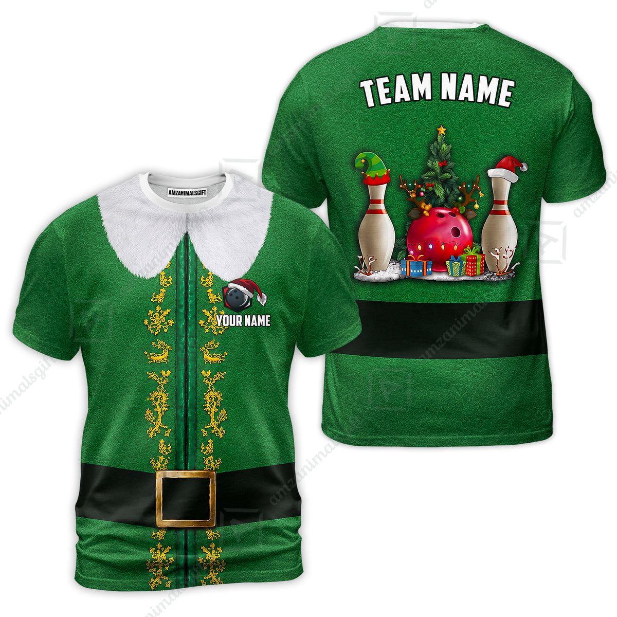 T-Shirt||Green