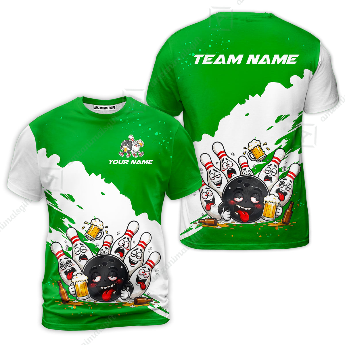 T-Shirt||Green