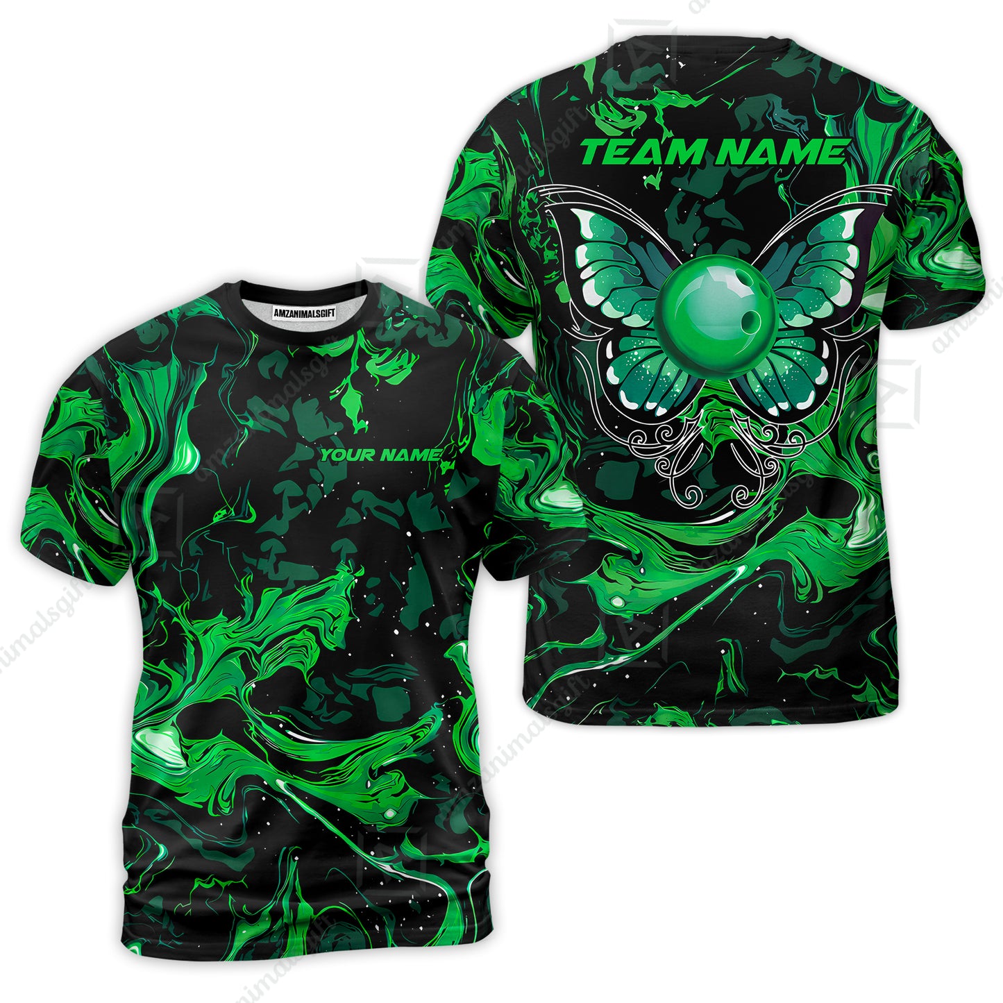T-Shirt||Green