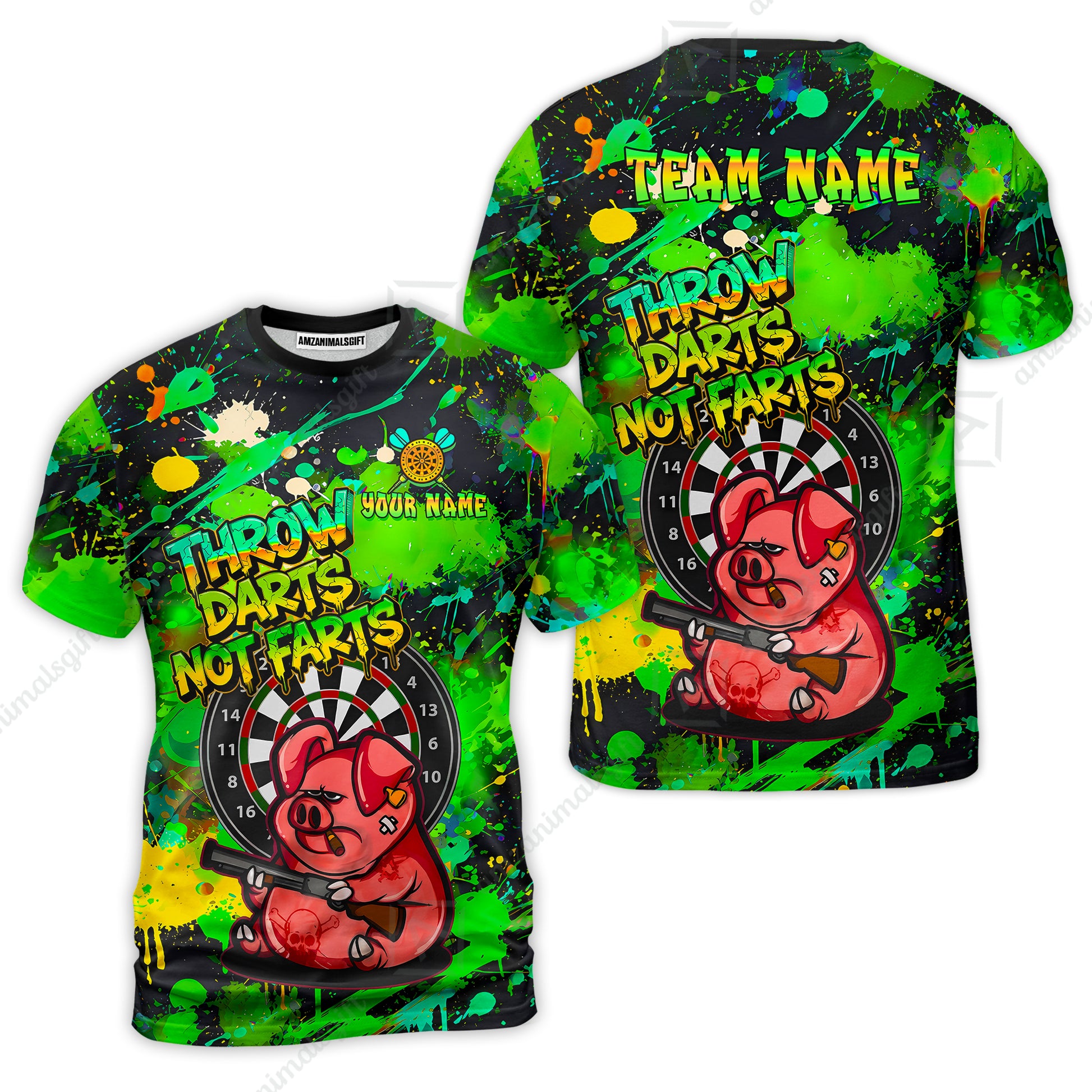 T-Shirt||Green