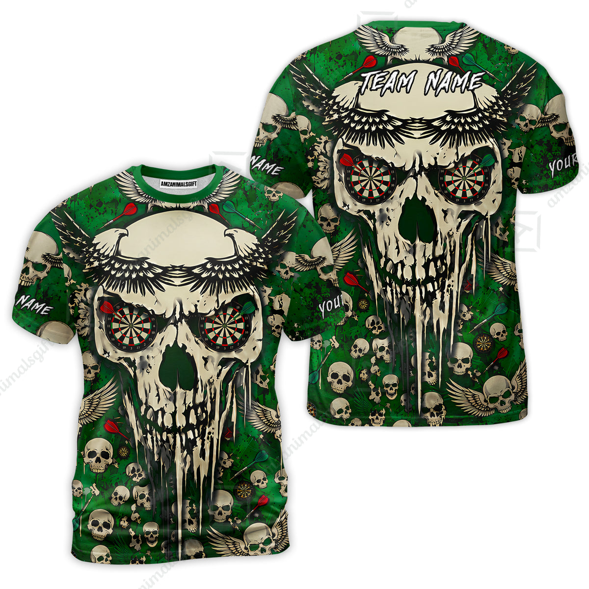 T-Shirt||Green