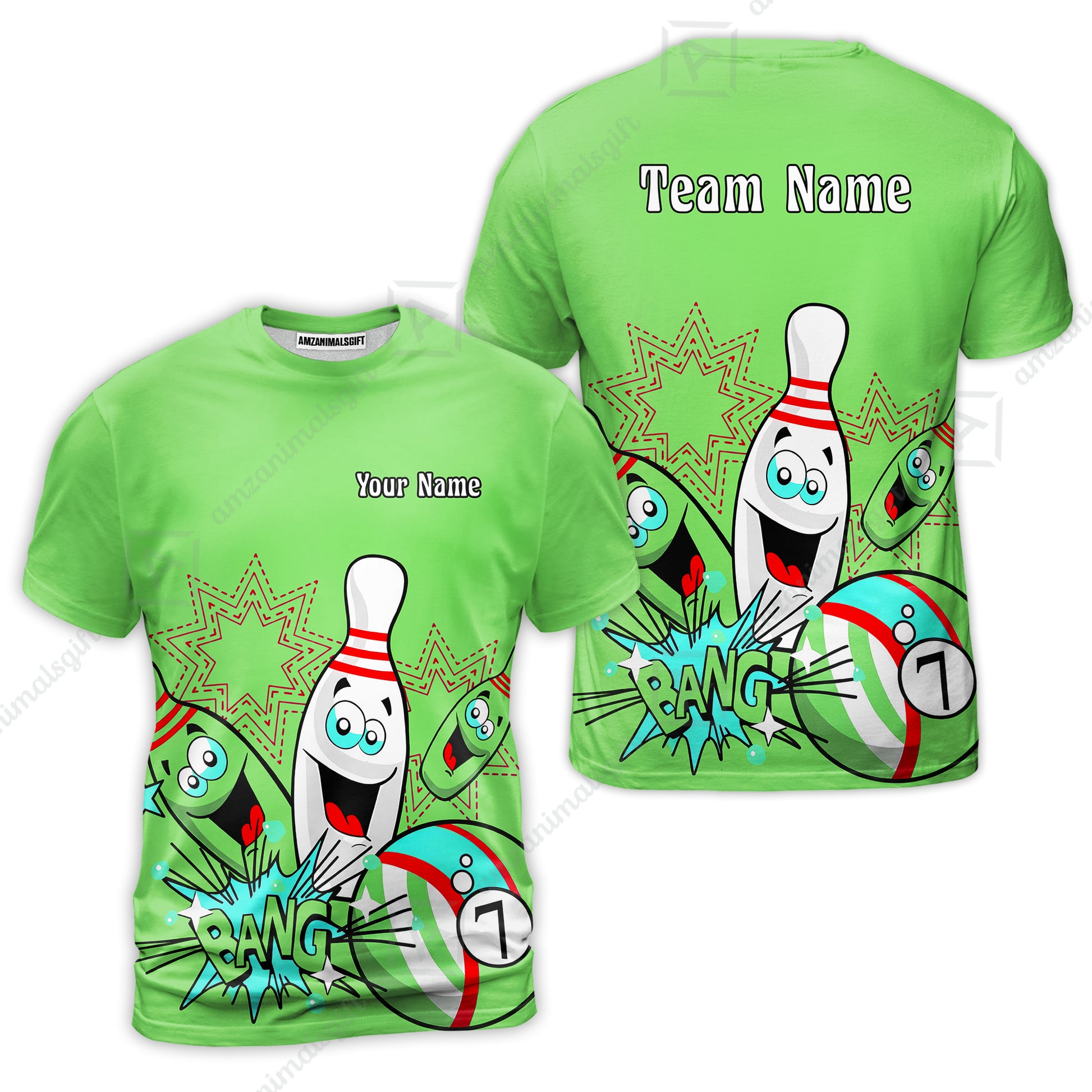 T-Shirt||Green