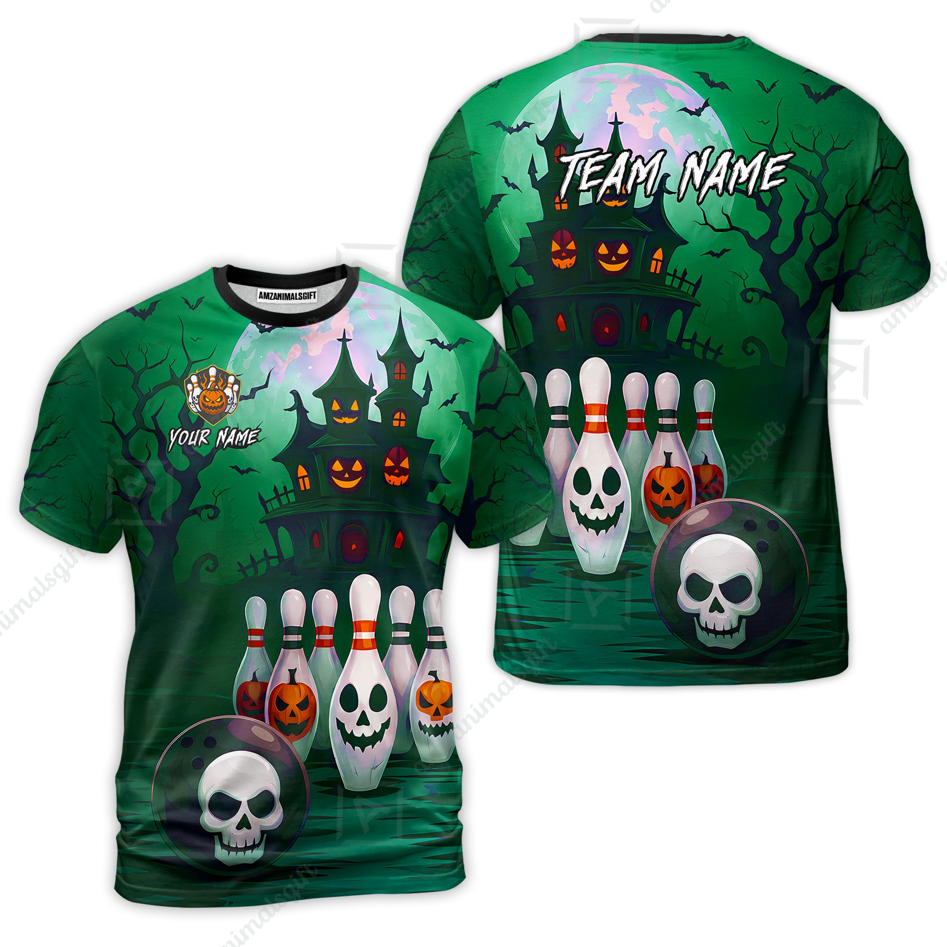 T-Shirt||Green