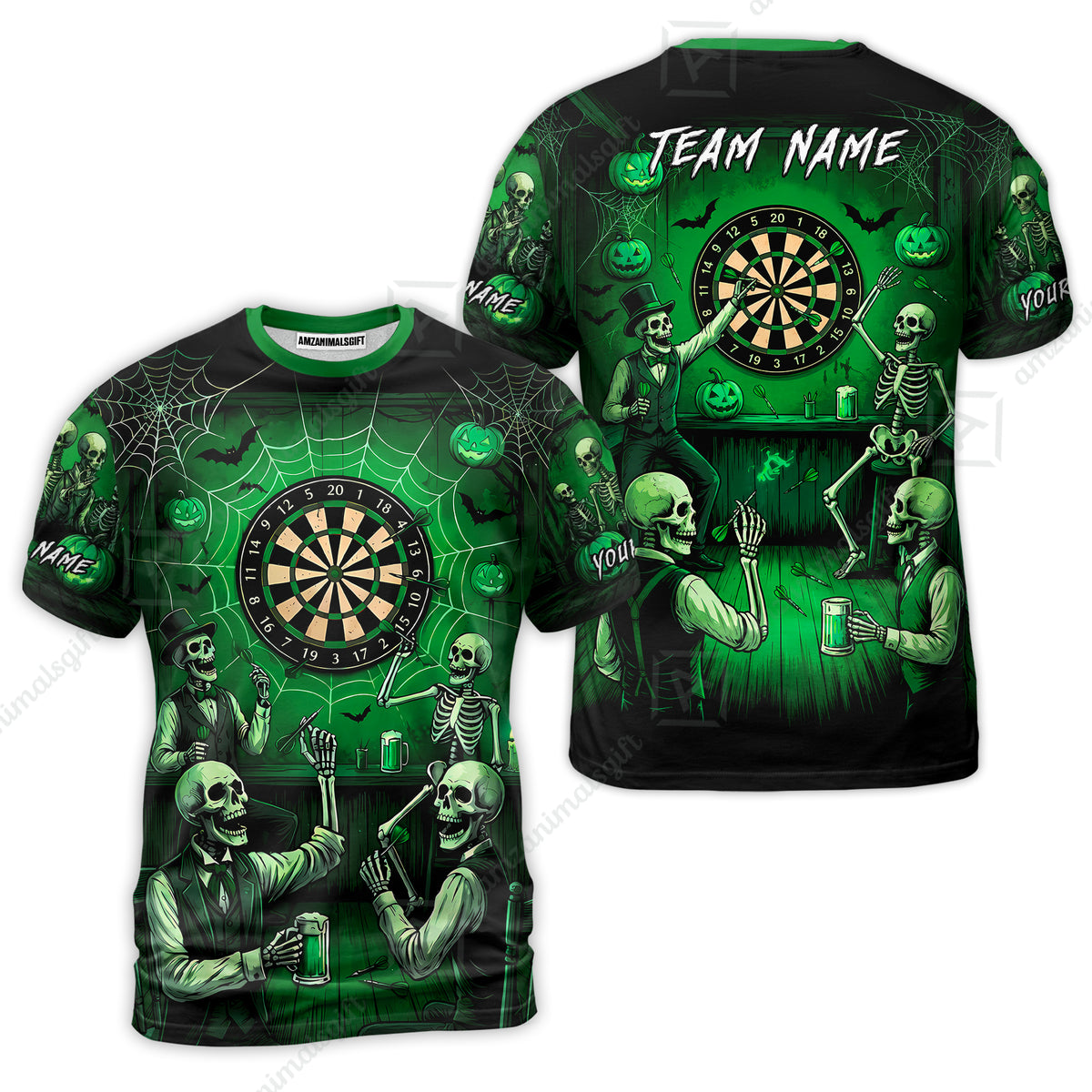 T-Shirt||Green