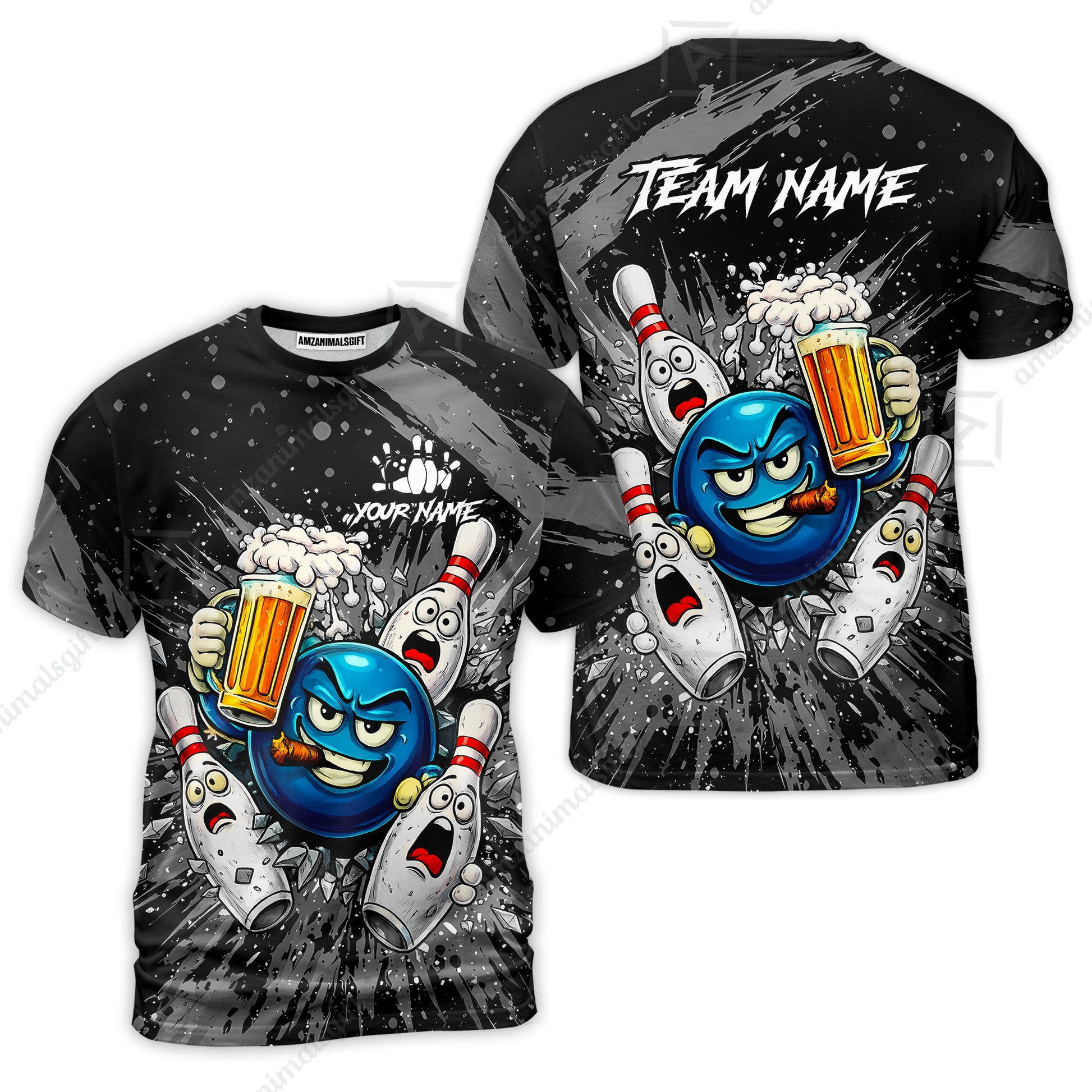 T-Shirt||Grey